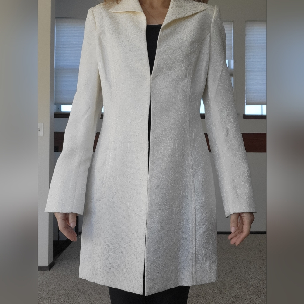 Small Cream and Gold Colored Jacket